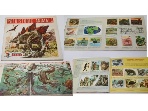 Άλμπουμ Prehistorical Animals έχει 349 χαρτάκια ΛΕΙΠΟΥΝ 11