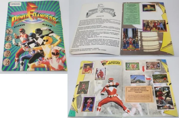 Άλμπουμ Power Rangers Συμπληρωμένο