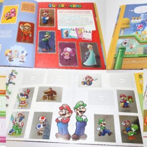 ΑΛΜΠΟΥΜ album PANINI SUPER MARIO ΓΕΡΜΑΝΙΚΟ ΕΧΕΙ 143 ΧΑΡΤΑΚΙΑ