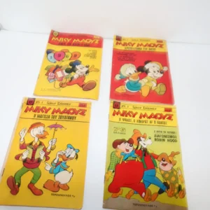 Κόμικς Μίκυ Μάους Τεύχη 130, 131, 142, 179 ΕΞΑΝΤΛΗΘΗΚΑΝ 130, 131