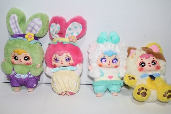 figure plush blind box toy kitty bunny lucky cat φιγουρα λουτρινο ζωακι