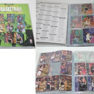 Άλμπουμ Basketball 1995–1996 έχει 157 Κάρτες με Παίκτες & Σήματα Ομάδων NBA