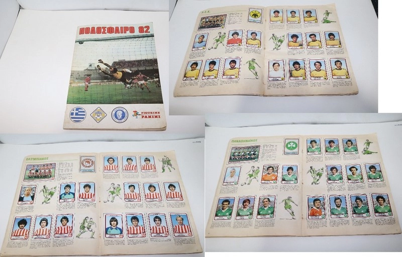 Άλμπουμ Ποδόσφαιρο 82 Συμπληρωμένο Σε μέτρια προς καλή κατάσταση