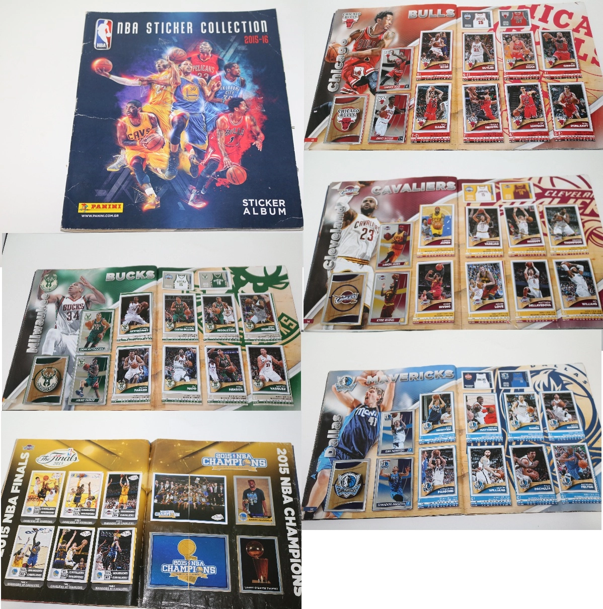 Άλμπουμ NBA 2015-2016 Συμπληρωμένο