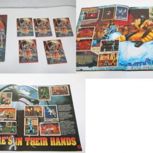 Άλμπουμ Mortal Combat με 181 Χαρτάκια (Λείπουν 23) και 5 Άδεια Φακελάκια