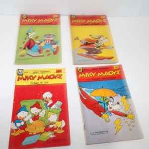 Μίκυ Μάους Κόμικ Τεύχη 101, 103, 123, 127