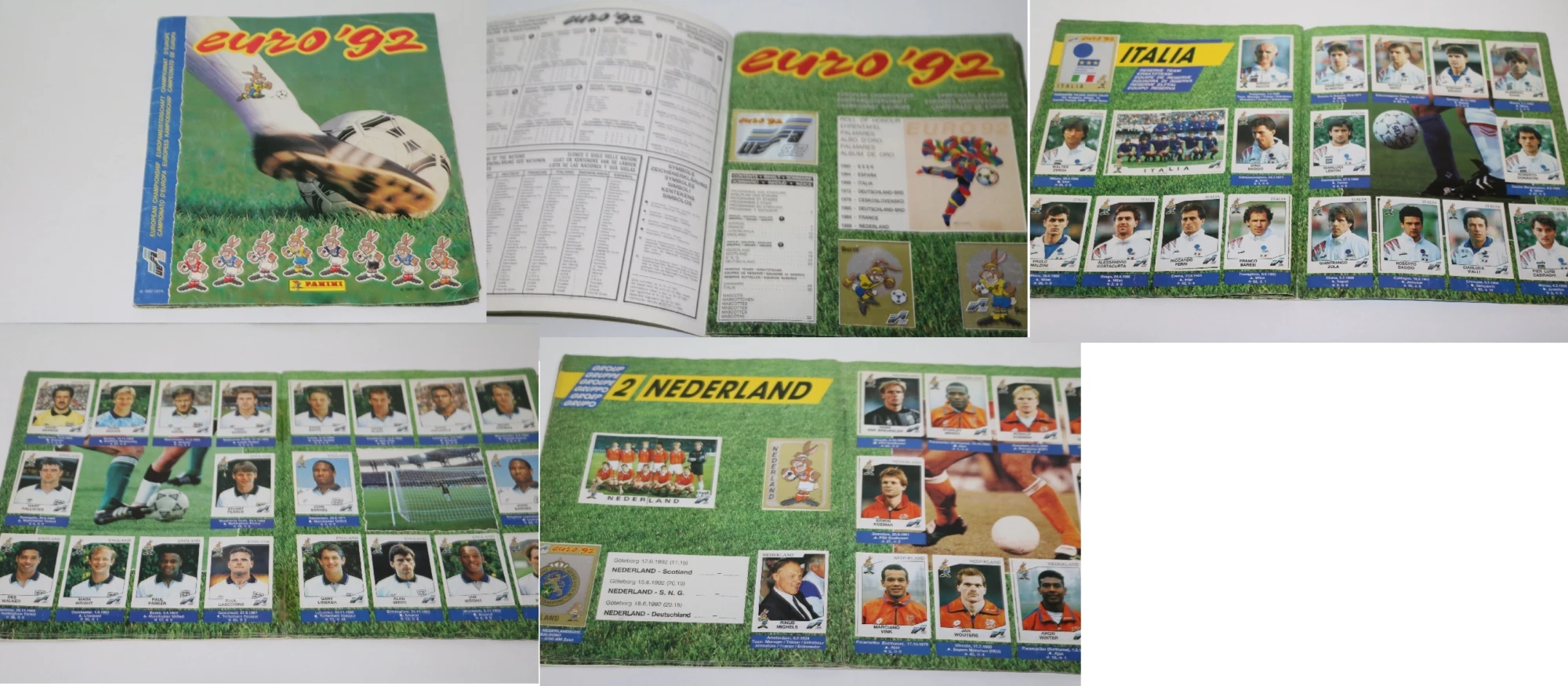 Άλμπουμ Euro 92 Συμπληρωμένο