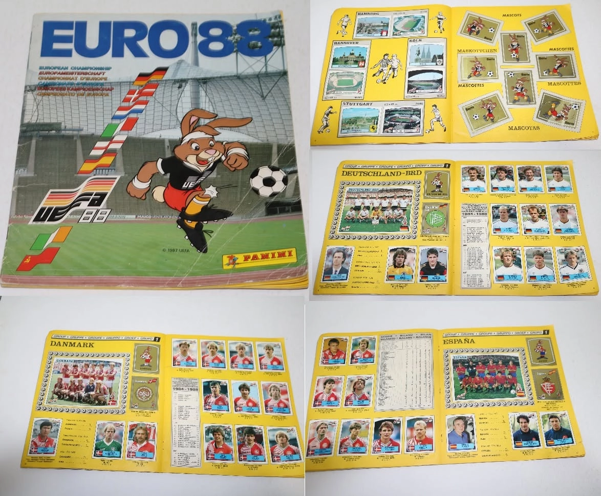 Άλμπουμ UEFA EURO 1988 Συμπληρωμένο