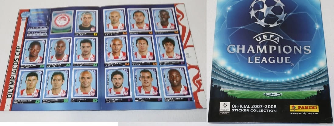 Άλμπουμ UEFA Champions League 2007-2008 Συμπληρωμένο