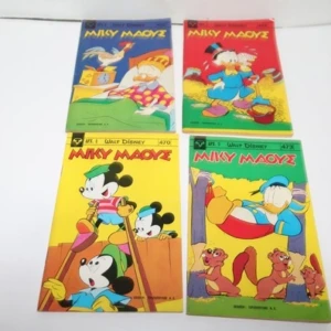 Μίκυ Μάους Disney Κόμιξ Τεύχη 422, 423, 470 και 473
