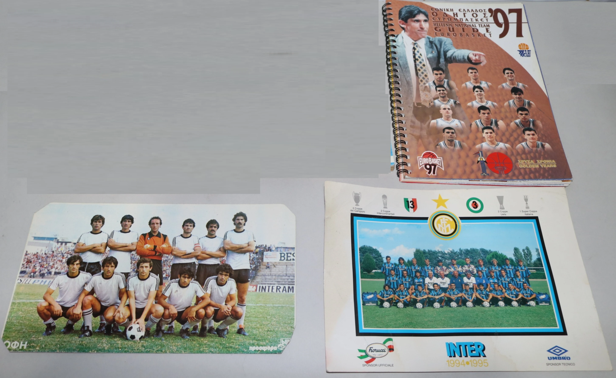 Συλλεκτικό Πακέτο 3 Αθλητικών Memorabilia 